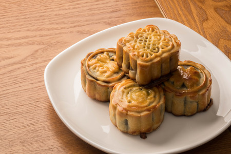 Moon cakesの写真素材