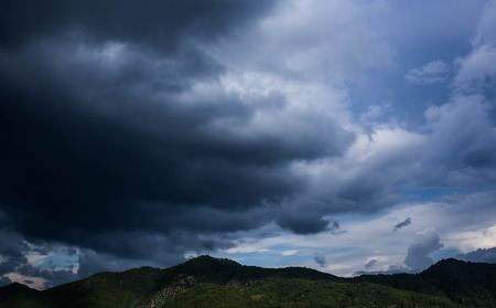 cloudy skyの写真素材