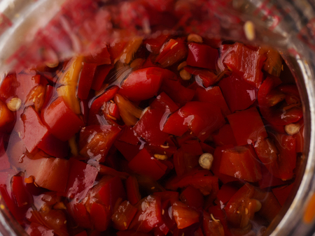 thick chilli sauceの写真素材