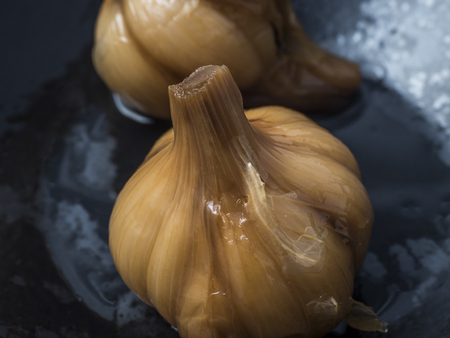 Vinegar Garlicの写真素材