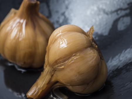 Vinegar Garlicの写真素材