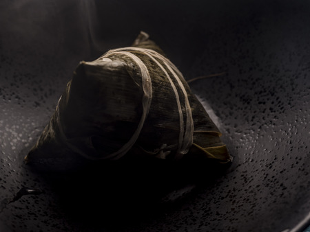 Chinese rice dumpling close up viewの写真素材