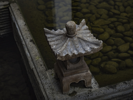 Stone lampの写真素材