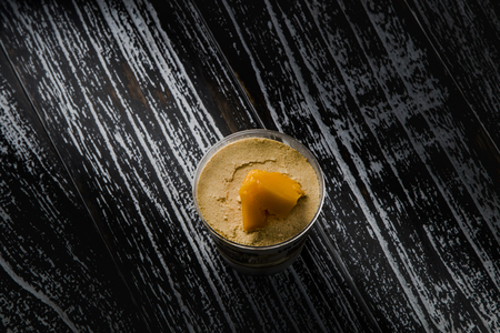 Sawdust cupの写真素材