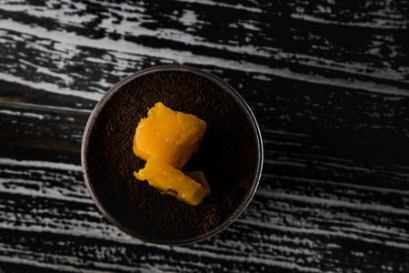 Sawdust cupの写真素材