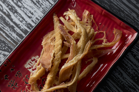 Shredded squidの写真素材