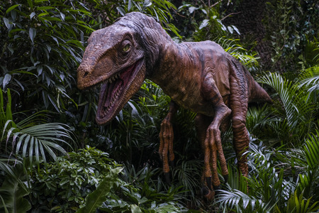 Dinosaur modelの写真素材