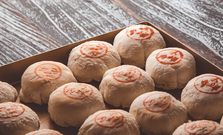 savoury mooncakeの写真素材