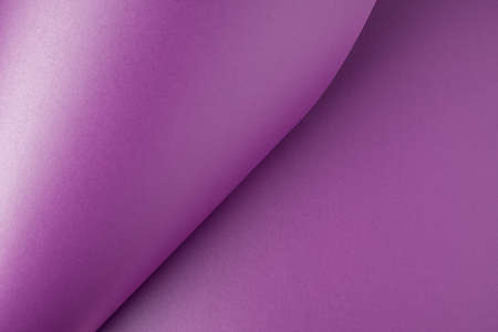 Violet gradient surfaces forming a bold fluid background. Serenity minimal backdropの写真素材