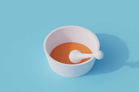 pills single isolated object. 3d render illustration isometricの写真素材