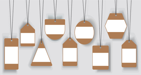 Vector Sale Tags / Labels. Discounts.のイラスト素材