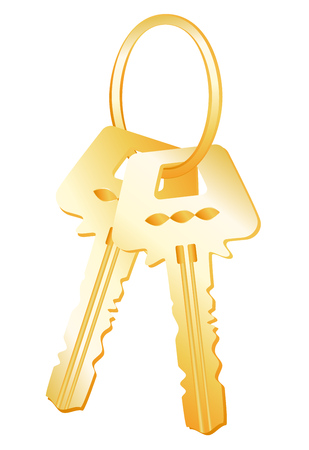 key, clue, clefのイラスト素材