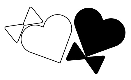 Design for invitations. Wedding. Salon for newlywedsのイラスト素材