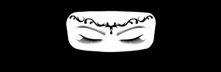 Woman, girl in the burqaのイラスト素材
