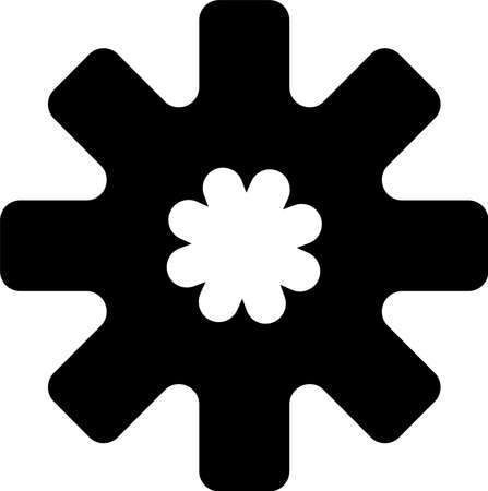 gear or option icon vector illustrationのイラスト素材