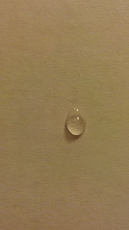 Tear on plain paper.の写真素材