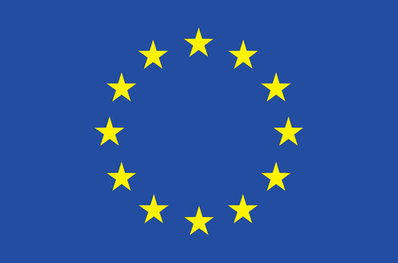 flag of europeのイラスト素材