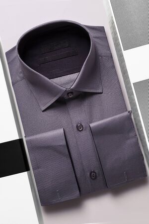 Men's shirts in Many colorsの写真素材