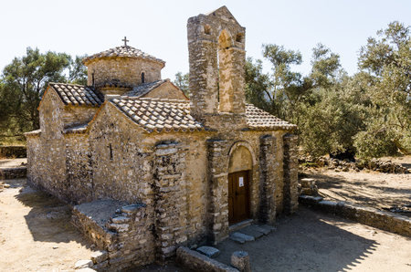 Church in Naxos, Greece.の写真素材
