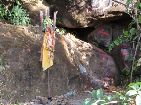 Gambhirgad Fort is a fort located 58km from Dahanu, Palghar district, of Maharashtra.の写真素材