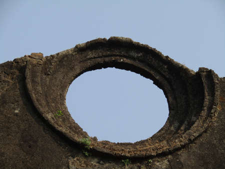 Fort Bassein, also known as the Vasai killa or Corte de BaÃ§aim meaning "Court of Bassein" in Indo-Portuguese.の写真素材