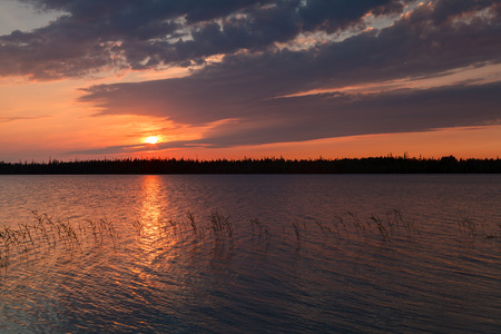 Karelian landscapeの写真素材