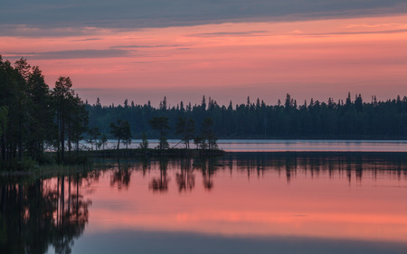 Karelian landscapeの写真素材