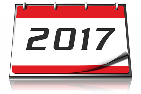 Calendar 2017の写真素材