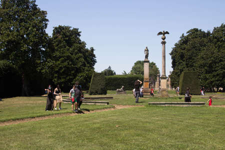 2021.07.11 Italy, Pavia, Belgioioso Castle, Comics and Games event, moments and places of the eventのeditorial素材