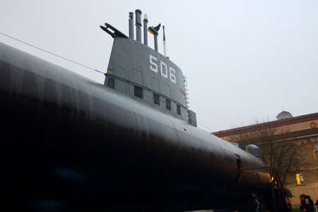 2017.11.24 Milan, Museum of Science and Technology, Toti Submarine evocative image of the museum's...