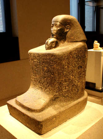 2018.06.11 Berlin New Museum on the museum island, As originally, it houses the Egyptian collection...