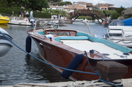 2013 summer sardegan rondo old harbor boatのeditorial素材