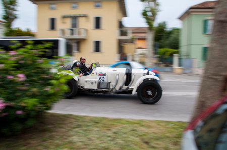Mille miglia vintage car 2014のeditorial素材