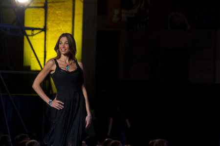 fashion show woman fashion Pesaro in 2014のeditorial素材