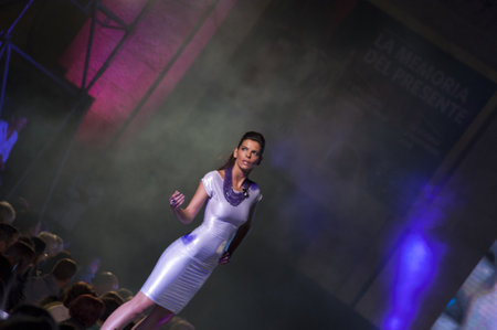 fashion show woman fashion Pesaro in 2014のeditorial素材