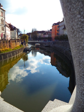 Ljubljana details of the cityのeditorial素材