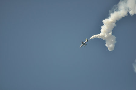 Pesaro Italy - 31 July 2016: The Italian demonstration team Frecce Tricolori air showのeditorial素材
