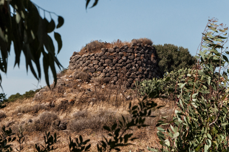 Sardinia Nuraghe Tradoriの写真素材