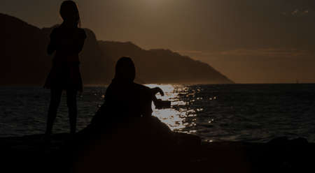 pesaro bartolo sunset at summer
