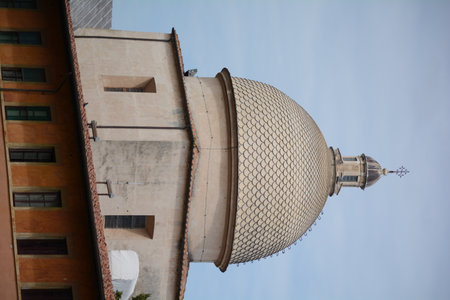 Pisa, Italyitaly , Pisa, 30 -04-2023 : LANDSCAPE Piazza del Duomo with fanous cathedral and tilting tower. Pisa, Italyのeditorial素材