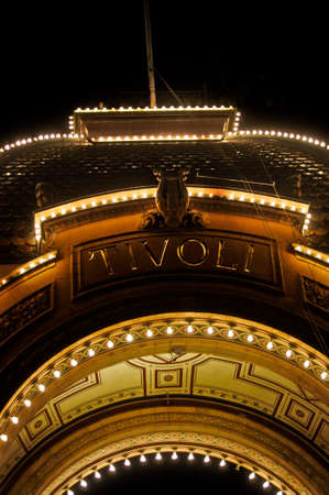 Copenhagen, Denmark - August 2013 - Tivoli Gardenの写真素材