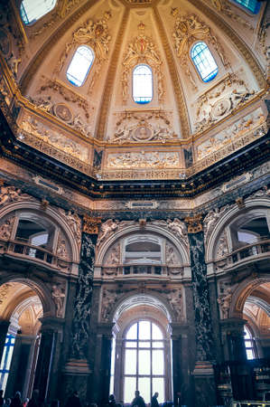 Wien, Austria - Wien, Kunsthistorisches Museum. Inside the hallのeditorial素材