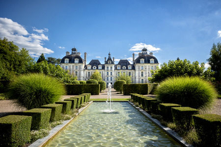 Chateau de Cheverny, Loire, Franceのeditorial素材