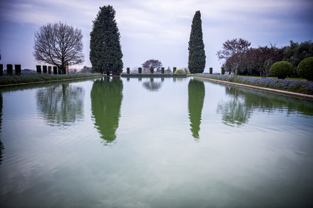 Villa Adriana was an extra-urban imperial residence from the 2nd century onwards. Wanted by the emperor Hadrian (117-138), it is located near Tivoli (the ancient Tiburのeditorial素材