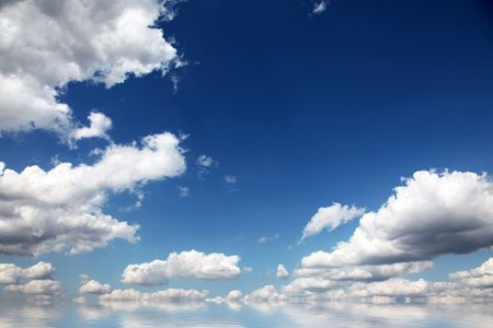  blue sky backgroundの写真素材