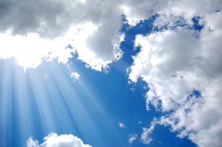 blue sky backgroundの写真素材