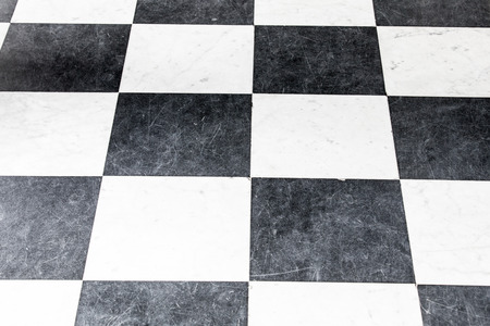 photo of beautiful black and white chess backgroundの写真素材