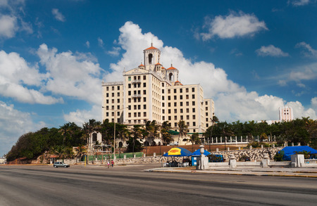 HAVANA,CUBA-JANUARY 13,2017 : National Hotel in Havana, Cuba.のeditorial素材