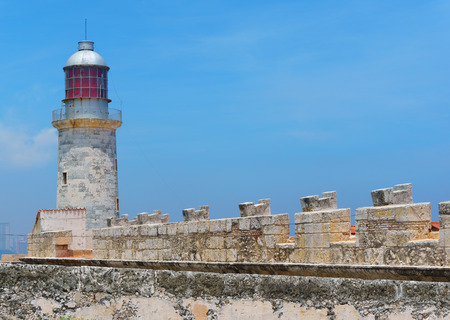 El Morro fortress in Havana, Cuba.のeditorial素材