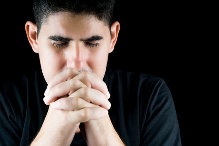 He pray to God